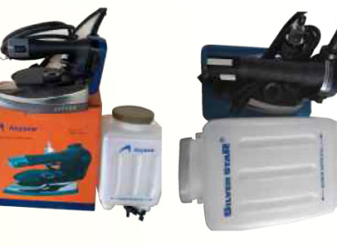 SILVER STAR Industrial Gravity Feed Steam Iron Box