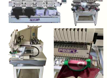 Industrial Multi-Needle Computerized Embroidery Machine Packages