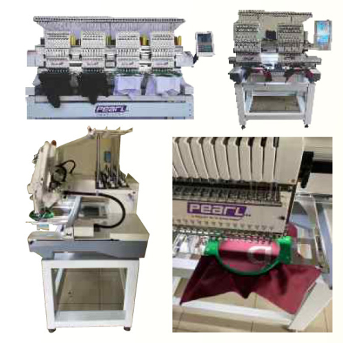 Industrial Multi-Needle Computerized Embroidery Machine Packages